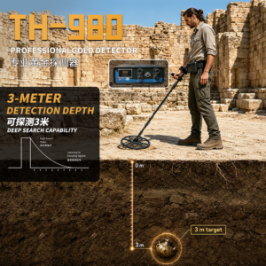 TREASURE HUNTER TH-980 Pulse Metal Detector